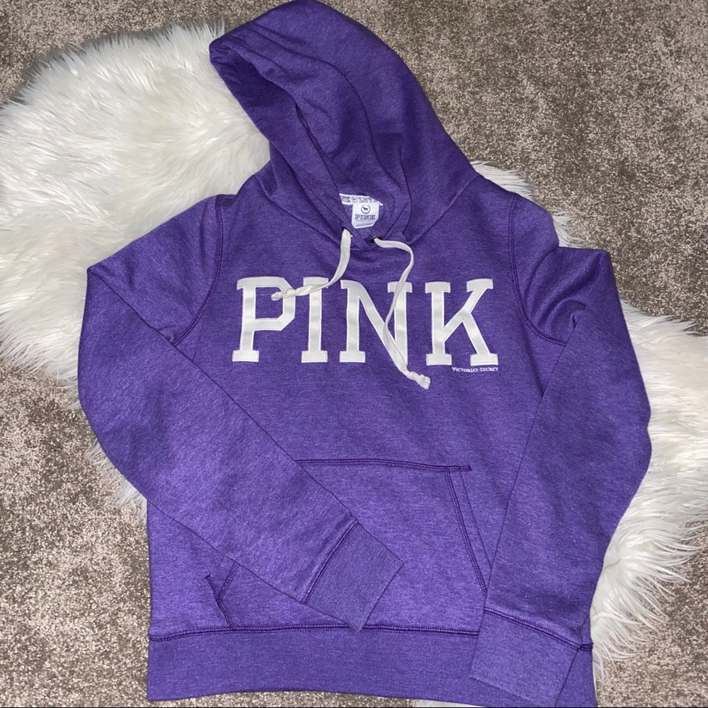 PINK • Purple Hoodie